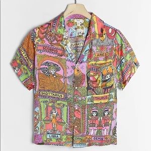 postcard button down